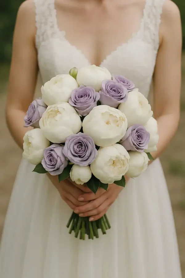 buchet mireasa elegant