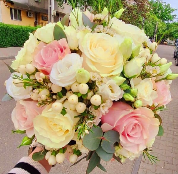 buchet mireasa superb