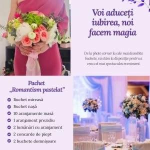 pachet flori nunta