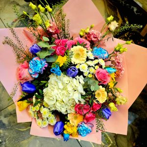 Buchet colorat flori mixte 8 Martie Focsani